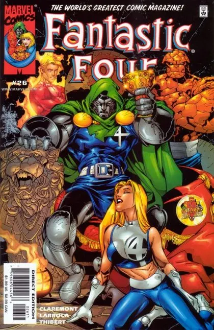 Fantastic Four, Vol. 3 #26 Direct Edition comic book cover, 2000