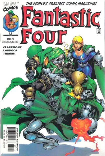 Fantastic Four, Vol. 3 #31 Direct Edition comic book cover, 2000