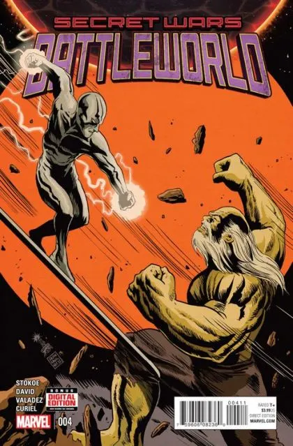 Secret Wars: Battleworld #4 Regular Francesco Francavilla Cover comic book cover, 2015