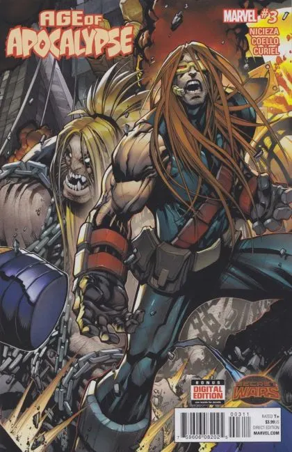 Age of Apocalypse, Vol. 2 #3 comic book cover, 2015