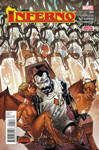 Inferno, Vol. 1 #4 comic book cover, 2015