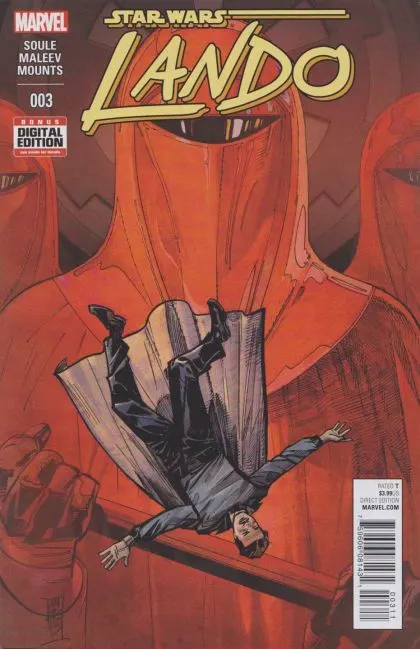 Star Wars: Lando #3 Alex Maleev Regular comic book cover, 2015
