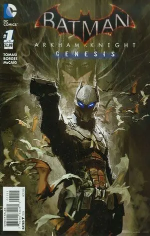 Batman Arkham Knight: Genesis #1 comic book cover, 2015