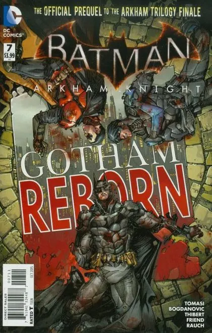 Batman: Arkham Knight #7 comic book cover, 2015