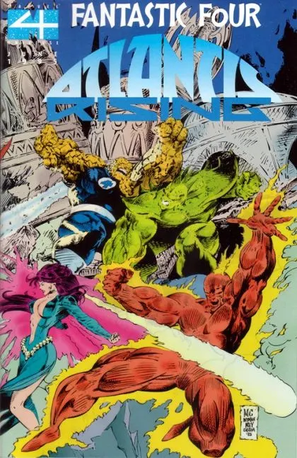 Fantastic Four: Atlantis Rising #1 comic book cover, 1995