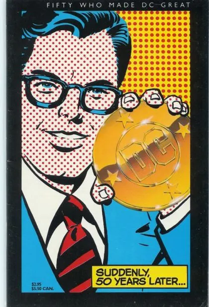 Fifty Who Made DC Great #0 comic book cover, 1985