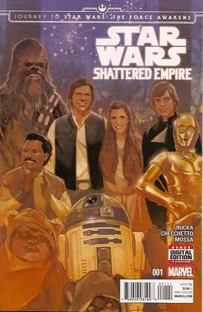 Journey to Star Wars: The Force Awakens - Shattered Empire #1 Phil Noto Regular comic book cover, 2015