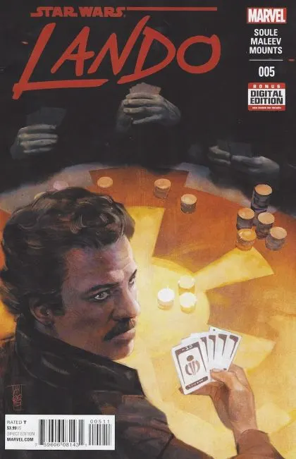 Star Wars: Lando #5 Alex Maleev Regular comic book cover, 2015