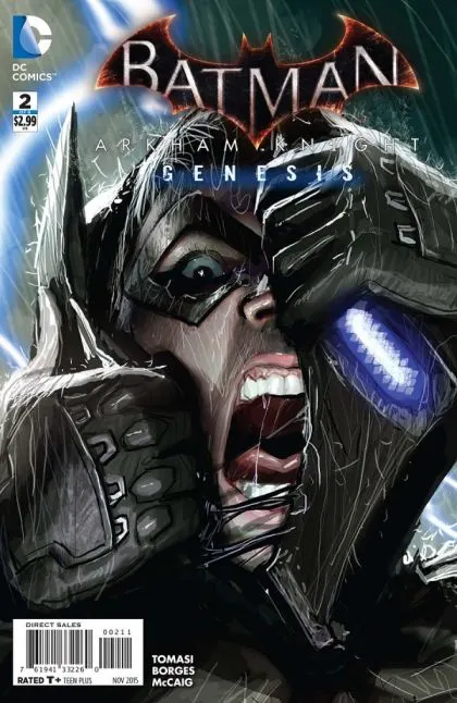 Batman Arkham Knight: Genesis #2 comic book cover, 2015
