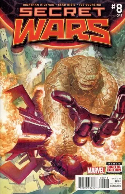 Secret Wars (2015) #8 Alex Ross Regular comic book cover, 2016
