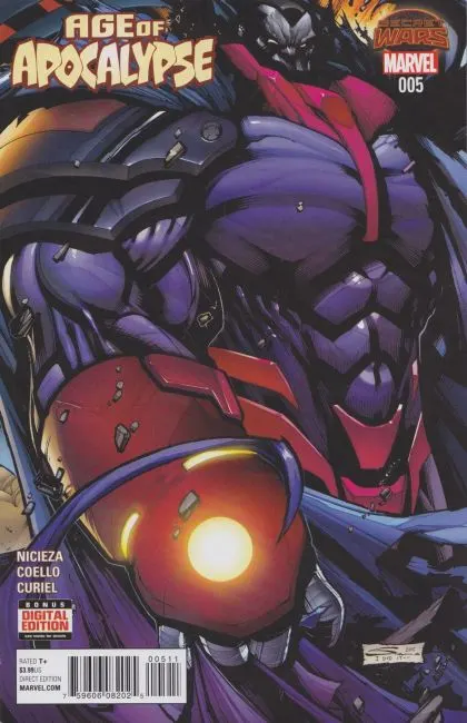 Age of Apocalypse, Vol. 2 #5 Gerardo Sandoval Regular Cover comic book cover, 2015