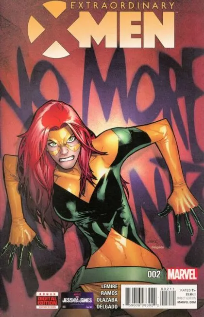Extraordinary X-Men, Vol. 1 #2 Humberto Ramos Regular Cover comic book cover, 2016