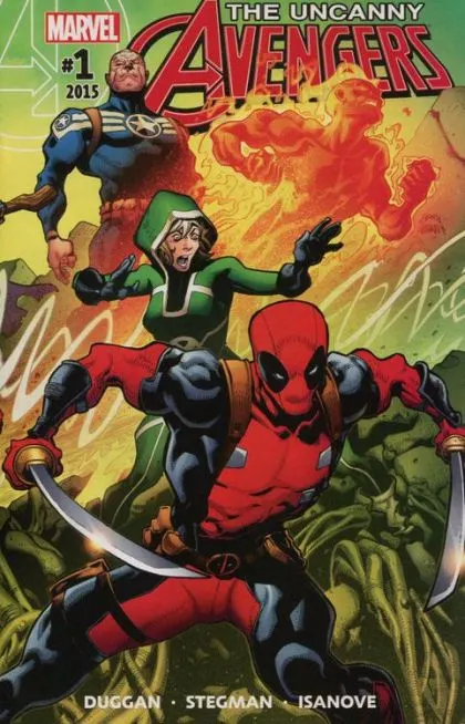 Uncanny Avengers, Vol. 3 #1 Regular Ryan Stegman Cover comic book cover, 2015