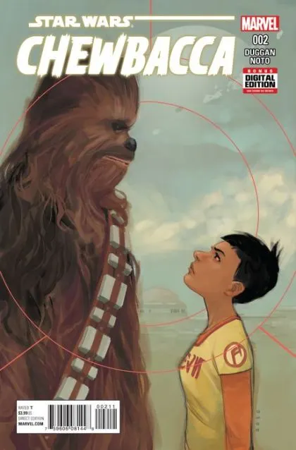 Chewbacca #2 comic book cover, 2015