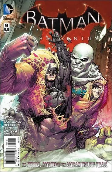 Batman: Arkham Knight #9 comic book cover, 2015