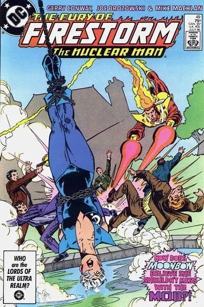 Firestorm, the Nuclear Man, Vol. 2 (1982-1990) #49 Direct Edition comic book cover, 1986