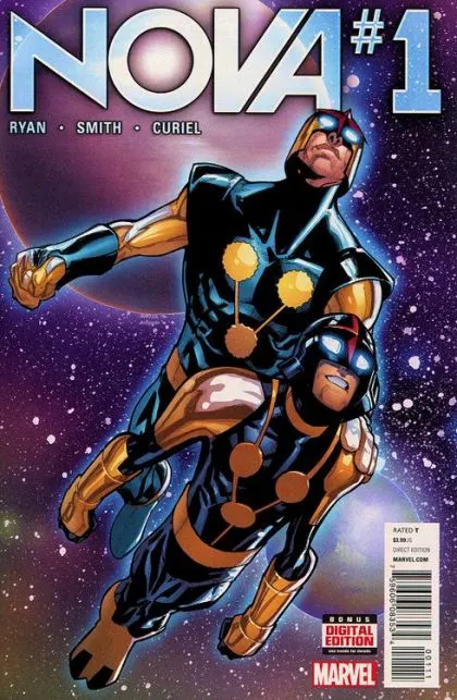 Nova, Vol. 6 #1 Humberto Ramos Regular comic book cover, 2016