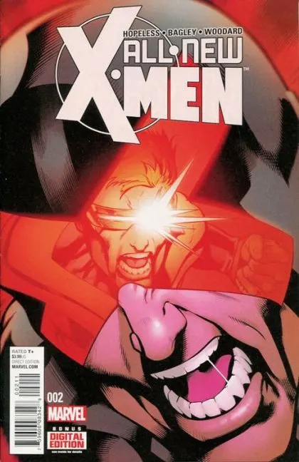 All-New X-Men, Vol. 2 #2 Regular Mark Bagley Cover comic book cover, 2016