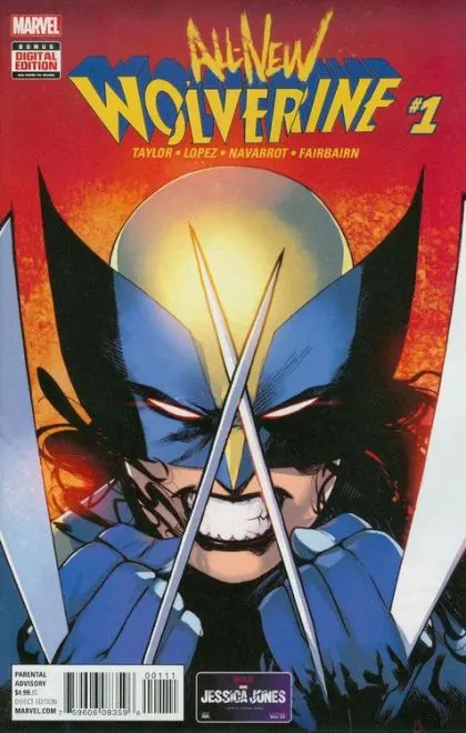 All-New Wolverine #1 Bengal Amari Regular comic book cover, 2016