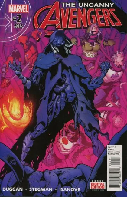 Uncanny Avengers, Vol. 3 #2 Regular Ryan Stegman Cover comic book cover, 2016