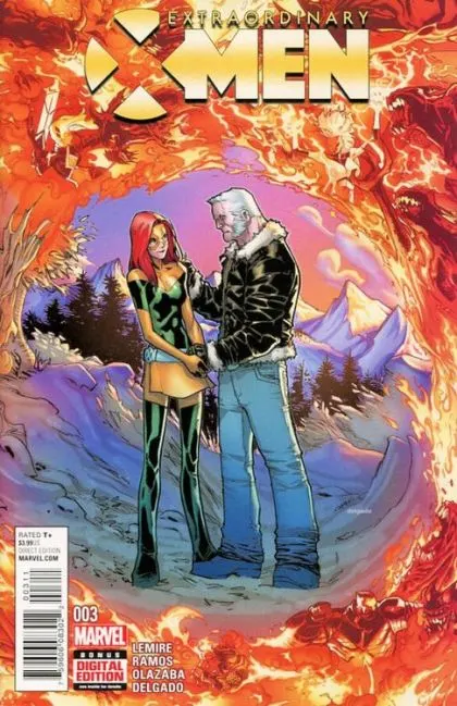 Extraordinary X-Men, Vol. 1 #3 Humberto Ramos Regular Cover comic book cover, 2016