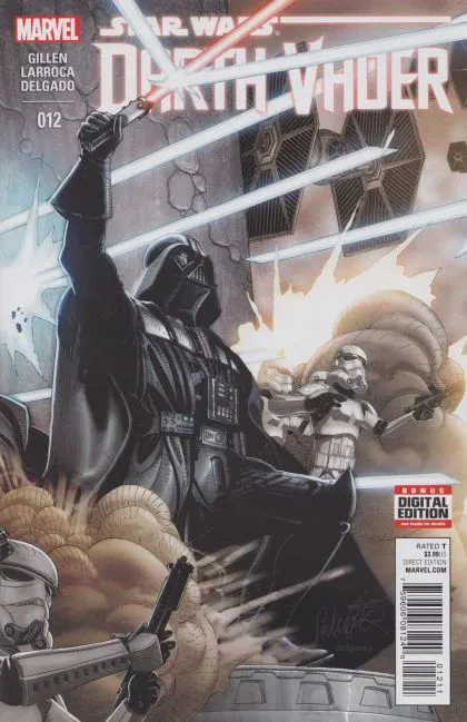 Star Wars: Darth Vader, Vol. 1 #12 comic book cover, 2016