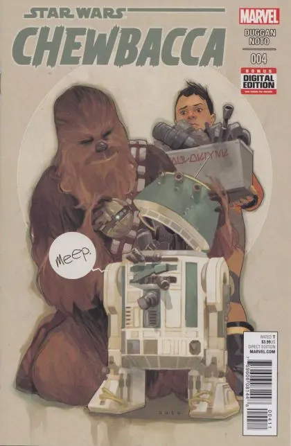 Chewbacca #4 comic book cover, 2016