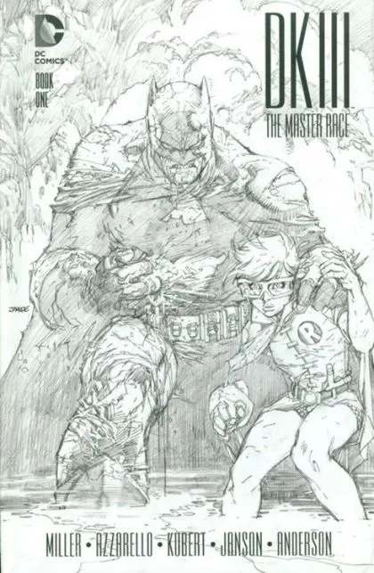 The Dark Knight III: The Master Race #1 Collector's Hardcover Edition comic book cover, 2016