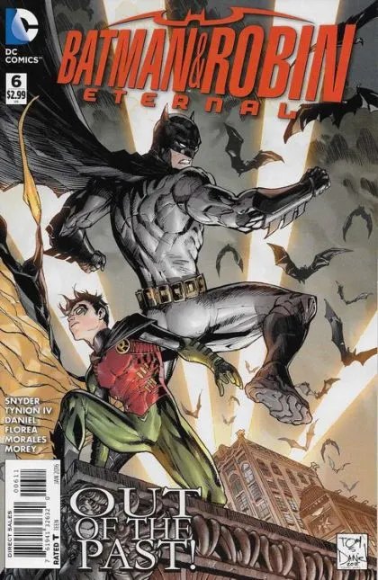 Batman and Robin: Eternal #6 comic book cover, 2016