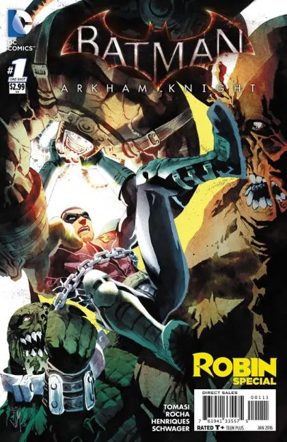 Batman: Arkham Knight - Robin Special #1 comic book cover, 2016