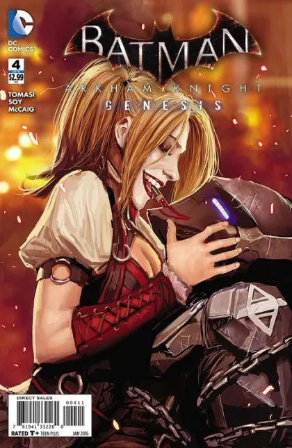 Batman Arkham Knight: Genesis #4 comic book cover, 2016