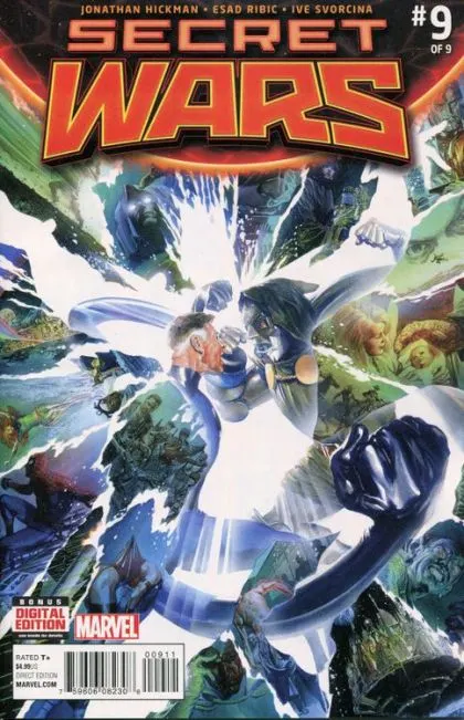 Secret Wars (2015) #9 Alex Ross Regular comic book cover, 2016