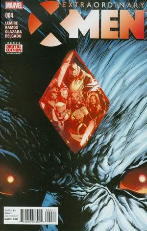 Extraordinary X-Men, Vol. 1 #4 comic book cover, 2016
