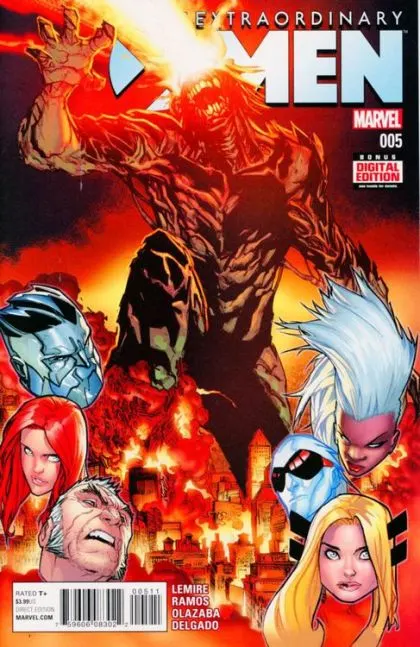 Extraordinary X-Men, Vol. 1 #5 Humberto Ramos Regular Cover comic book cover, 2016