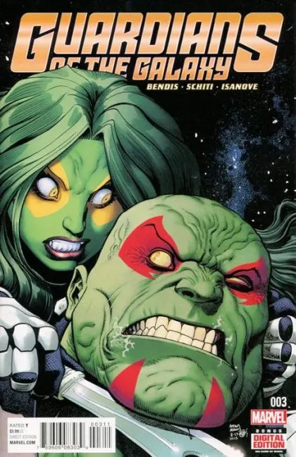 Guardians of the Galaxy, Vol. 4 #3 Arthur Adams Regular Cover comic book cover, 2016