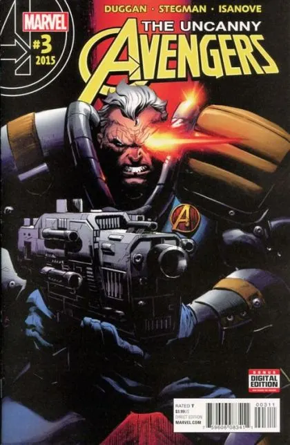 Uncanny Avengers, Vol. 3 #3 Ryan Stegman Regular Cover comic book cover, 2016