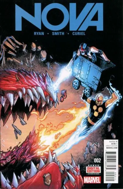 Nova, Vol. 6 #2 Humberto Ramos Regular comic book cover, 2016