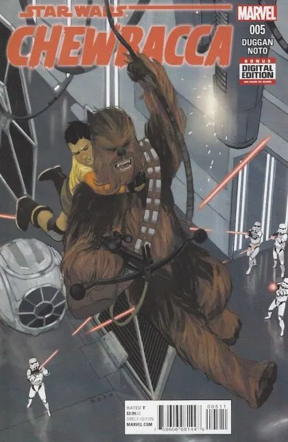 Chewbacca #5 comic book cover, 2016