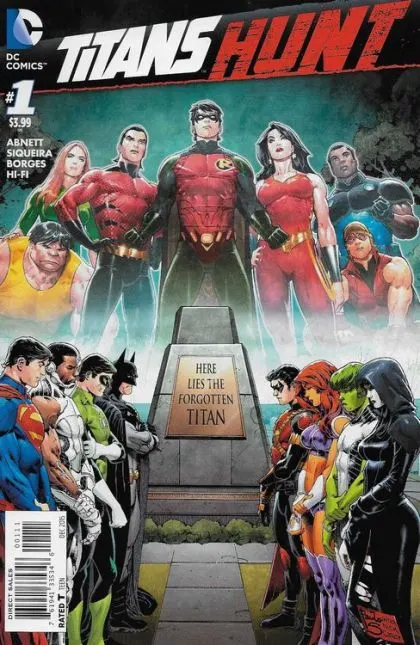 Titans: Hunt #1 Paulo Siqueira Regular Cover comic book cover, 2015