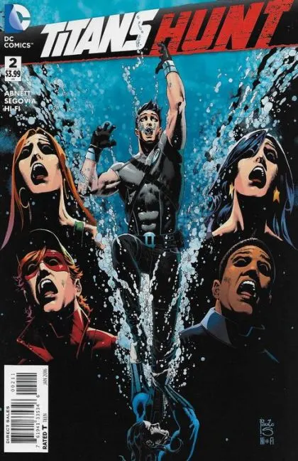 Titans: Hunt #2 comic book cover, 2016
