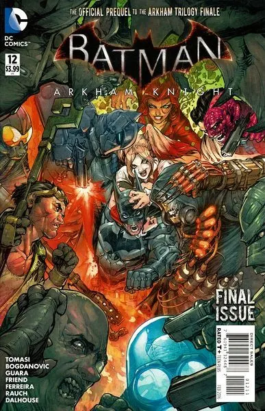 Batman: Arkham Knight #12 comic book cover, 2015