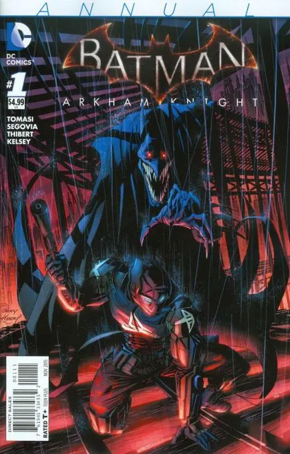 Batman: Arkham Knight Annual #1 1st Printing comic book cover, 2015