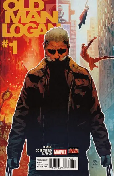Old Man Logan, Vol. 2 #1 Andrea Sorrentino Regular comic book cover, 2016