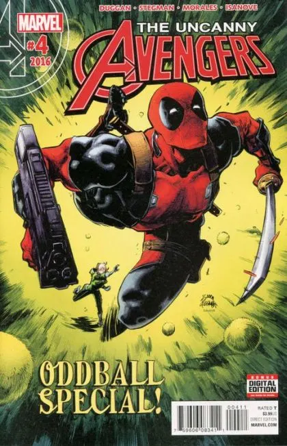 Uncanny Avengers, Vol. 3 #4 Ryan Stegman Regular Cover comic book cover, 2016