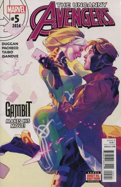Uncanny Avengers, Vol. 3 #5 comic book cover, 2016