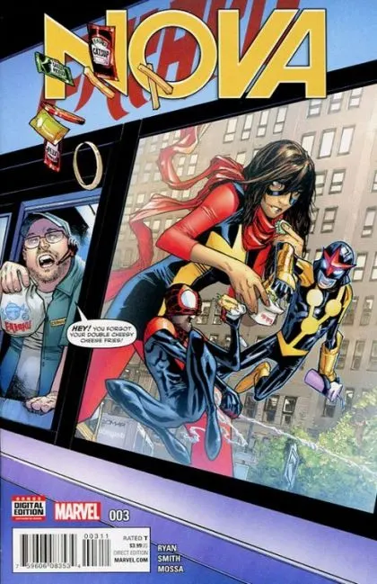 Nova, Vol. 6 #3 Humberto Ramos Regular comic book cover, 2016