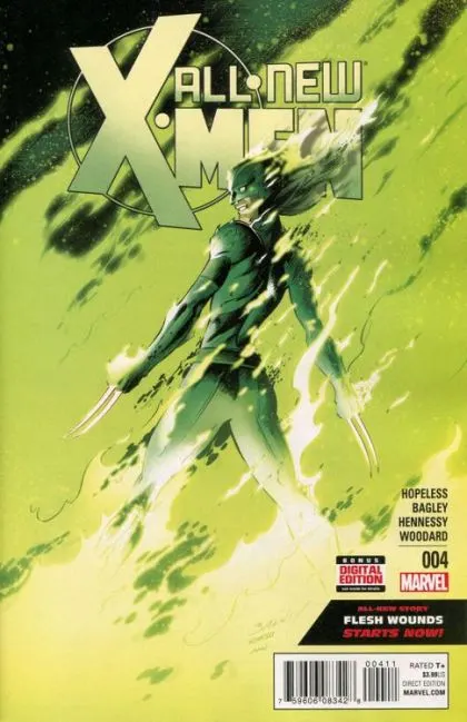 All-New X-Men, Vol. 2 #4 Mark Bagley Regular Cover comic book cover, 2016
