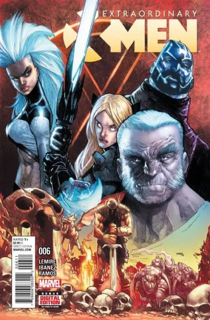 Extraordinary X-Men, Vol. 1 #6 comic book cover, 2016