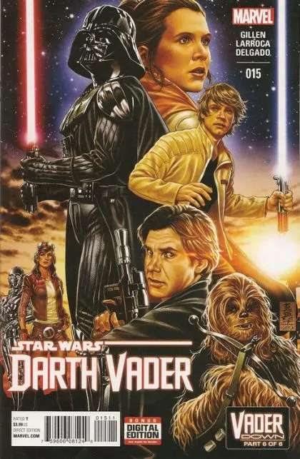 Star Wars: Darth Vader, Vol. 1 #15 Mark Brooks Regular comic book cover, 2016