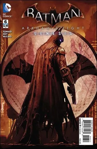 Batman Arkham Knight: Genesis #6 comic book cover, 2016